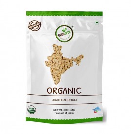 Orgabite Organic Urad Dal Dhuli   Pack  500 grams